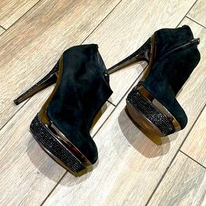 Alberto Venturini Platform Booties Size 9